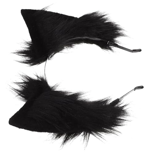 NOLITOY Katzenohren Haarreif Plüsch Und Bequemes Haaraccessoire Für Damen Und Mädchen Für Cosplay Und Partys von NOLITOY