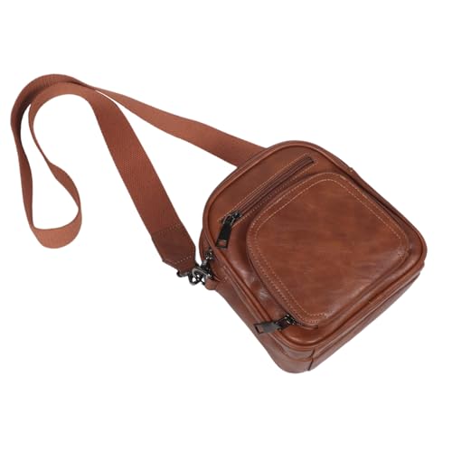 NOLITOY Kleine Crossbody Bag Damen PU Tasche Handtasche mit Verstellbarem Schultergurt Kartenfächer Mobiles Portemonnaie Robuste und Leichte Geldbörse für Alltag und Reisen von NOLITOY