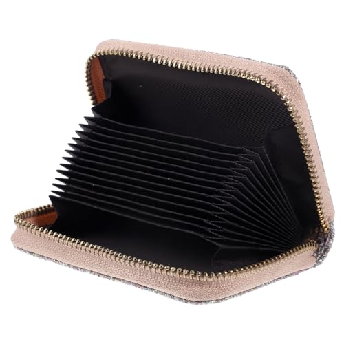 NOLITOY Kleine Damen Geldbörse PU Material Münzfach Reißverschluss Portemonnaie Kompakt Leicht für Shopping Reisen Alltag Geeignet für Frauen von NOLITOY