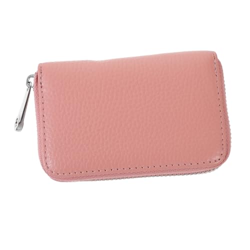 NOLITOY Kleine Damen Geldbörse mit Reißverschluss Kompakter Kartenhalter aus Leichtem Material Modisches Portemonnaie für Frauen Kartenetui für Reisen und Alltag Sicher und Handlich von NOLITOY