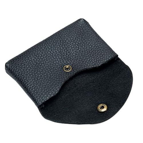 NOLITOY Kompakte Kartenetui Mini Geldbörse Schwarz Portemonnaie für Damen mit Münzfach Leicht Tragbar für Outdoor Alltag und Reise von NOLITOY