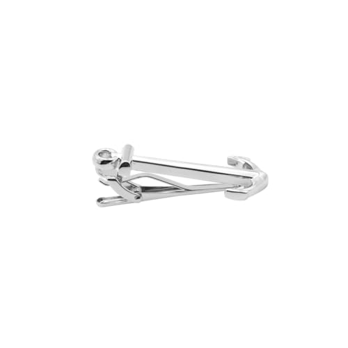 NOLITOY Krawattenclip Set für Herren Einzigartige Metallkrawattennadel mit Scheren Design für Business Hochzeiten Robuste Stilvolle Krawattenklammer von NOLITOY