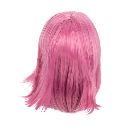 NOLITOY Kurze Synthetische Perücke Mit Für Frauen Trendige Gerade Haarperücke Für Cosplay Und Partys Violett Leicht Anzuwenden Und Stilvoll Für Jeden Anlass NOLITOY Kurze Synthetische Perücke Mit Für Frauen Trendige Gerade Haarperücke Für Cosplay Und Partys Violett Leicht Anzuwenden Und Stilvoll Für Jeden Anlass von NOLITOY