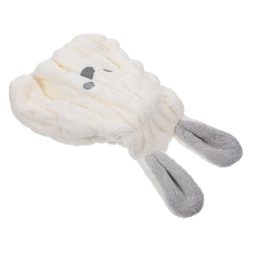 NOLITOY Kuschelige Haar Trockenkappe Aus Saugfähigem Korallenvlies Im Niedlichen Cartoon Rabbit Design Ideale Haar Handtücher Für Und Erwachsene Zum Trocknen Nach Dem von NOLITOY