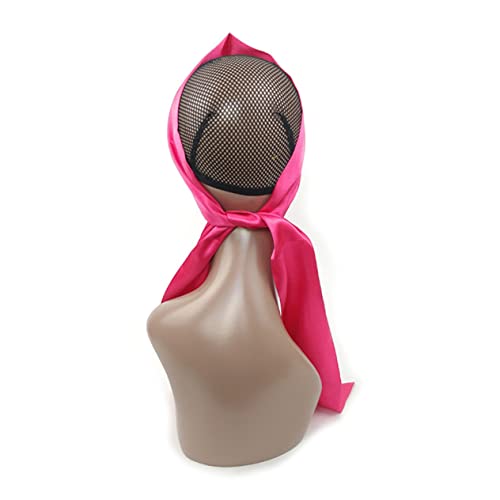 NOLITOY Langer Haarschal Für Damen Rutschfester Haarschmuck Für Perücken Und Haarbänder Rosé Zum Befestigen Von Perücken Und Hüten von NOLITOY