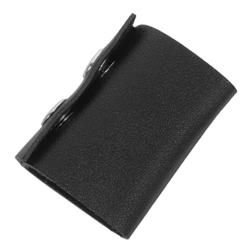 NOLITOY Leder Haargummi mit Metallknopf Pu leder Pferdeschwanzhalter für Damen und Mädchen Schlichtes Langlebiges Haarband Geeignet für Dickes und Lockiges Haar Zufällige Zufällige Farbe von NOLITOY