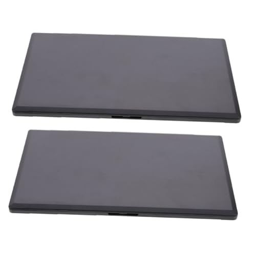 NOLITOY 2stücke Leere Blusher-Trays Eyeshadow Palette Kompakte Kosmetik-Organizer Für Individuelles Make-up Tragbar Und Langlebig Für Zuhause Oder Unterwegs von NOLITOY