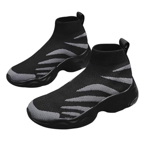NOLITOY Leichte Atmungsaktive Herren Sportschuhe rutschfeste High top Sneaker Flexibles Textilmaterial Robust und Modisch für Frühling Sport und Freizeit Geeignet NOLITOY Leichte Atmungsaktive Herren Sportschuhe rutschfeste High top Sneaker Flexibles Textilmaterial Robust und Modisch für Frühling Sport und Freizeit Geeignet von NOLITOY
