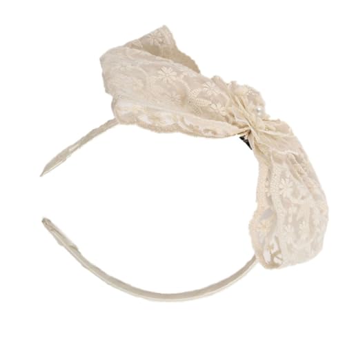 NOLITOY Liebenswerte Junge Mädchen-bowknot-haarband Aus Spitze Adorable Haarschmuck Für Mädchen Zu Festen Cosplay Und Fotografie Party-dekoration Für Kleine Prinzessinnen von NOLITOY