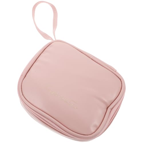 NOLITOY Luxus Serviette Aufbewahrungstasche Große Größe Reißverschlusstasche Pads Container Mädchen Zubehör Windel Tasche von NOLITOY