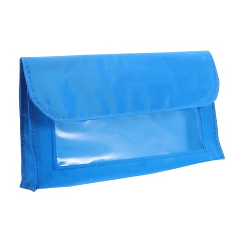 NOLITOY Magnetische Whiteboard Stifttasche Blau Kompakte Vielseitige Aufbewahrung für Marker und Schreibutensilien Moderner Organizer für Büro Schule Zuhause Magnetisch Tragbar von NOLITOY