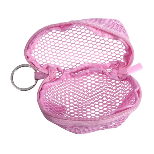 NOLITOY Mini Geldbörse Aus Netzmaterial Leicht Und Tragbar Für Münzen Und Kleingeld Modisches Design Als Aufbewahrungstasche Für Reise Und Alltag Praktische Und Hübsche Geldbörse von NOLITOY