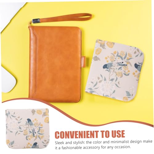 NOLITOY Mini Handtasche Damen Münzbeutel mit Bedrucktem Design Kompakt Tragbar Sicherer Verschluss Kleine Geldbörse für Schlüssel und Kleingeld Modisches Accessoire für Reise und Alltag von NOLITOY