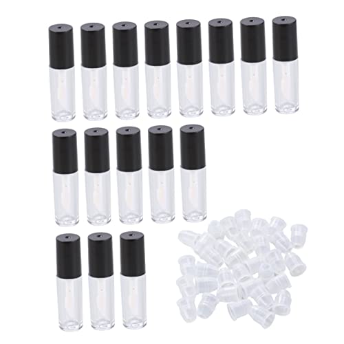 NOLITOY Mini Leere Lipgloss Röhrchen Aus Tragbare Behälter Für Lippenpflege Nachfüllbare Flaschen Für Lipgloss Und Kosmetikprodukte von NOLITOY