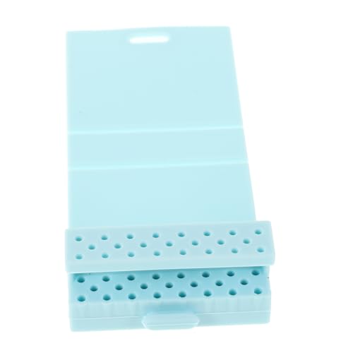 NOLITOY Mini Nagelbohrer Organizer Etui Kompakter Und Tragbarer Nagelwerkzeughalter Nagelbohrer Displaybox Nagelbohrer Organizer Mini Nagelbohrer Bits Halter von NOLITOY