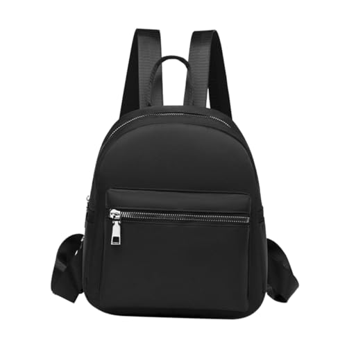 NOLITOY Mini Rucksack Damen aus Robustem Oxford Leichter Vielseitiger Freizeitrucksack mit Glattem Reißverschluss für Reisen Schule und Alltag Modisch und Praktisch für Frauen und Mädchen von NOLITOY