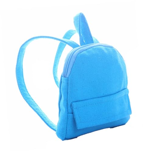 NOLITOY Mini Schultasche Modell Aus Hochwertigem Material Kleiner Puppenrucksack Für DIY Bastelbedarf Dekorativer Mini Rucksack Als Fotorequisite Leicht Und Einfach Zu Reinigen von NOLITOY