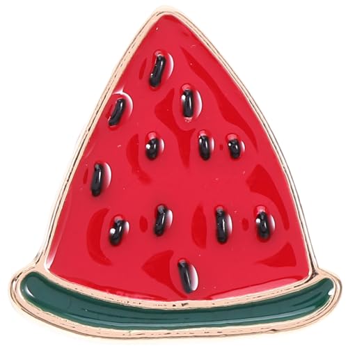 NOLITOY Modische Wassermelonen brosche Cartoon Cardigan Clip Leichtes Strapazierfähiges Material Für Damen Schal Mantel accessoire Charmanter Anstecknadel für Alltag und Festlichkeiten NOLITOY Modische Wassermelonen brosche Cartoon Cardigan Clip Leichtes Strapazierfähiges Material Für Damen Schal Mantel accessoire Charmanter Anstecknadel für Alltag und Festlichkeiten von NOLITOY