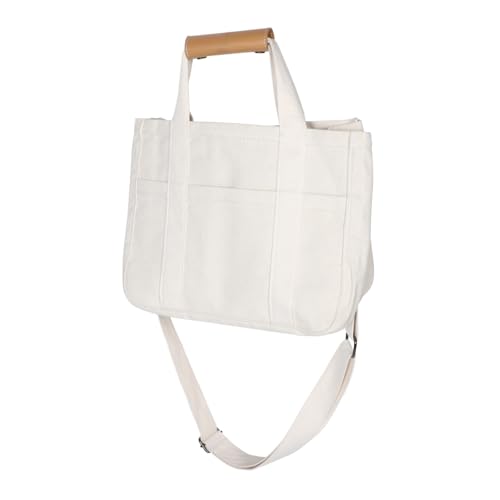 NOLITOY Multifunktionale Canvas Tasche Große Langlebige Wickeltasche aus Robustem Canvas Stilvolle Schulter und Umhängetasche für Moderne Mütter Praktisch mit Vielen Fächern für von NOLITOY