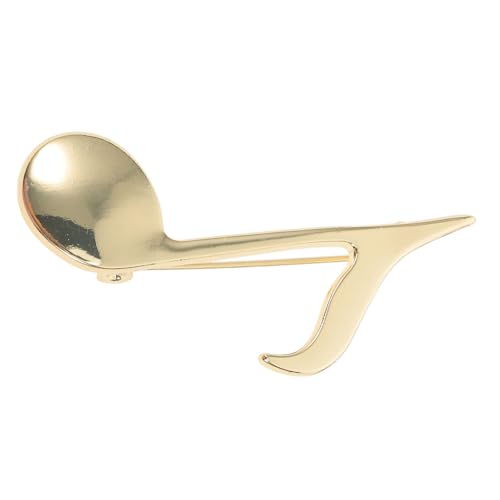 NOLITOY Musiknoten-anstecker Aus Zinklegierung Musiksymbol-brosche Für Kostüme Dekonadel Mit Musiknote-design Für Jacken Taschen Hüte von NOLITOY