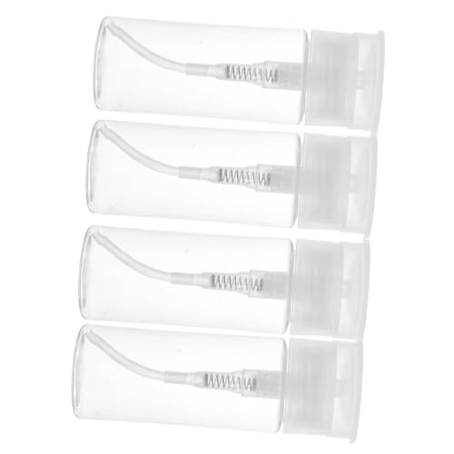 NOLITOY Nagellackentferner Pumpflasche Transparent Leerer Flüssigspender Für Makeup Entferner Lotion Kosmetik Einfach Zu Befüllen Und Reinigen Tragbar Für Reise Und Nagelstudio von NOLITOY