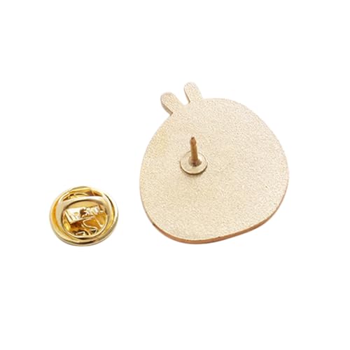 NOLITOY Niedliche Cartoon Ramen Emaille Brosche Dunkelrot Allzweck Nudel Schalen anstecknadel Modisches Schmuckstück für Kleidung Damen Broschennadel Geschenkidee für Geburtstag und Party von NOLITOY