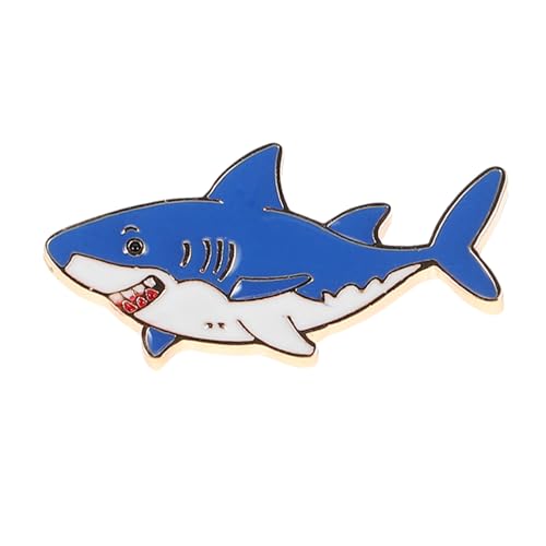 NOLITOY Niedliche Emaille Brosche mit Sicherem Verschluss Verspieltes Meeres Tier Anstecknadel für Jacken Taschen Hüte für Partys und Festliche Anlässe Schmuckaccessoire von NOLITOY