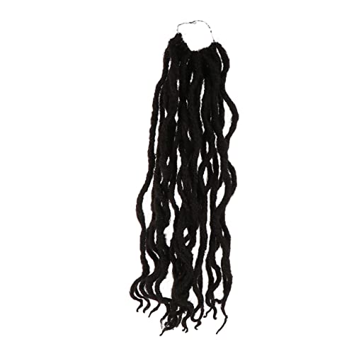 NOLITOY Faux Dreadlocks Haarverlängerungen Für Damen Synthetisches Häkelhaar Und Leicht Für Partys Und Cosplay Natürlichem Look von NOLITOY