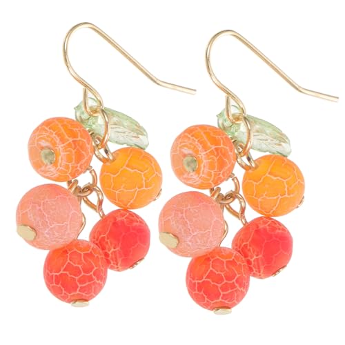 NOLITOY Orange Anhänger ohrringe Damen Tropfen Ohrringe Handgefertigte Frucht Ohrhänger für Frauen Mädchen Modisch Leicht für Alltag Festival Urlaub und Besondere Anlässe NOLITOY Orange Anhänger ohrringe Damen Tropfen Ohrringe Handgefertigte Frucht Ohrhänger für Frauen Mädchen Modisch Leicht für Alltag Festival Urlaub und Besondere Anlässe von NOLITOY