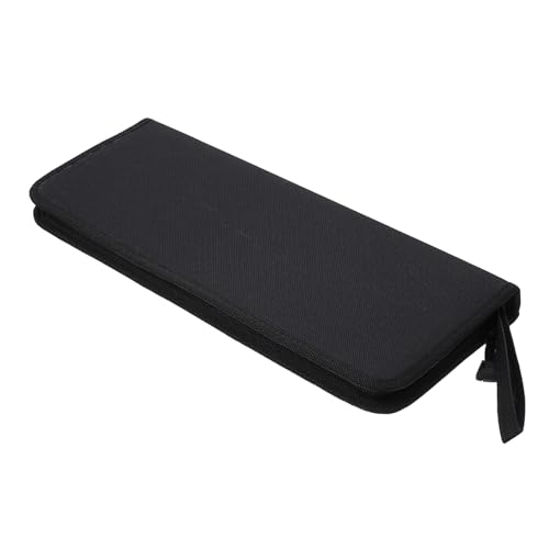 NOLITOY Oxford Stifteetui mit Fächern Pinsel Aufbewahrungstasche mit Reißverschluss für Ölmalerei und Buntstifte Robust Tragbar für Künstler und Reisende von NOLITOY