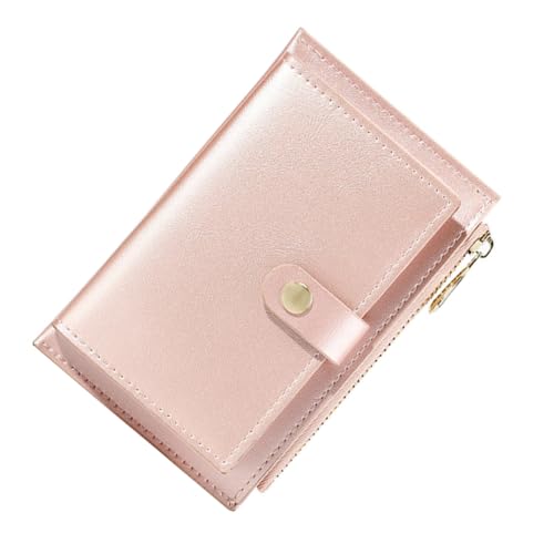 NOLITOY PU Zipper Geldbeutel Damen mit Münzfach und Mehreren Kartenfächern Langlebiges PU Material Portemonnaie für Kreditkarten Kompakt und Leicht für Alltag und von NOLITOY