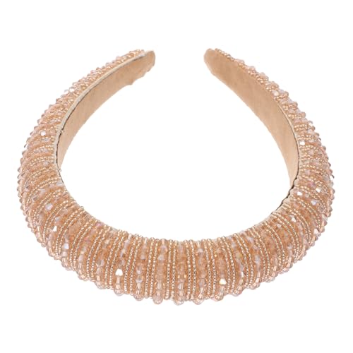NOLITOY Perlen Haarband Damen Handgefertigtes Leichtes Haarband mit Zierlichen Schmuckperlen Universelle Komfortabel und Modisch für Alltag Party und Make Up Stilvoller Haarschmuck NOLITOY Perlen Haarband Damen Handgefertigtes Leichtes Haarband mit Zierlichen Schmuckperlen Universelle Komfortabel und Modisch für Alltag Party und Make Up Stilvoller Haarschmuck von NOLITOY