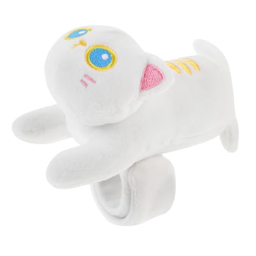 NOLITOY Plüsch Katzen Schnapparmband Langlebig Niedliches Tierdesign Angenehm zu Tragen als Partygeschenk und Dekoration für Themen und Geburtstagsfeiern von NOLITOY