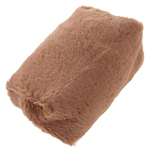 NOLITOY Plüsch Kosmetiktasche Für Mädchen Tragbare Schminktasche Im Macaron-Stil Für Reisen Und Outdoor-nutzung Leicht Und Strapazierfähig Für Kosmetik Und Accessoires von NOLITOY