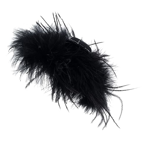 NOLITOY Plume Haarklammer Mit Federn Kreative Haarspange Für Damen Haarschmuck-accessoire Für Festliche Anlässe Geburtstagsfeiern Und Besondere Anlässe Leicht Und Tragbar von NOLITOY