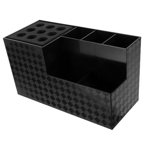 NOLITOY Professioneller Haarscheren Organizer aus Langlebigem Material Großer Aufbewahrungsbox für Friseurscheren Kämme und Stylingtools Praktischer Salon Halter für Übersichtlichen von NOLITOY