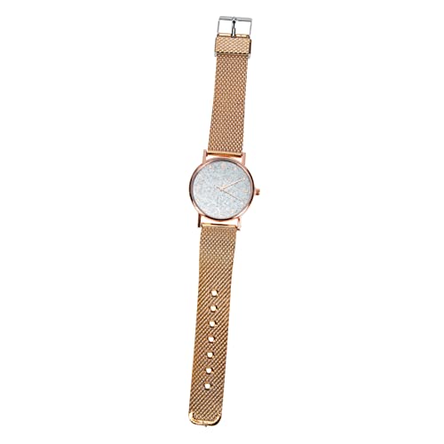 NOLITOY Dekorative Damenuhr Tragbare Armbanduhr Für Damen Business Freizeituhr Quarz Uhr Mit Silikonarmband Elegantes Design Für Weihnachten Und Besondere Anlässe von NOLITOY
