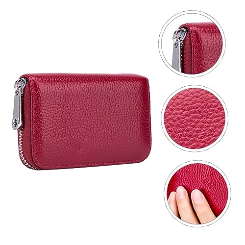 NOLITOY RFID Blockierendes Kartenetui Großes Fassungsvermögen Fächer für Karten Stilvolles Portemonnaie für Herren und Damen Sicherer Schutz vor Datendiebstahl Schlankes Design von NOLITOY