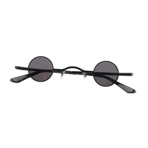 NOLITOY Retro Punk Sonnenbrille Damen Rund Vintage Metallrahmen UV schutz Kleine Circle Lens Party Urlaub Fashion NOLITOY Retro Punk Sonnenbrille Damen Rund Vintage Metallrahmen UV schutz Kleine Circle Lens Party Urlaub Fashion von NOLITOY