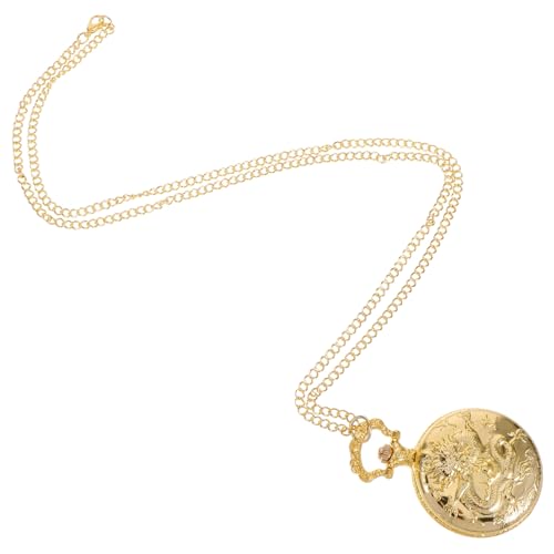 NOLITOY Retro Taschenuhr für Senioren Großes Display Präzise Zeitmessung Robust Metallgehäuse Klassisch Elegante Uhr für Männer und Frauen Geschenkidee von NOLITOY