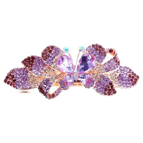 NOLITOY Sparkly Rhinestone Haarklammer Für Damen Mit Eleganten Glitzersteinchen Für Hochzeiten Partys Und Alltag Hält Dickes Haar Zuverlässig Form von NOLITOY