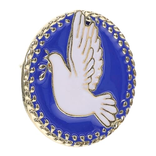 NOLITOY Romantische Goth Friedenstauben Brosche aus Legierung Eleganter Weihnachtsanstecker für Frauen Vielseitiges Accessoire für Jacken Rucksäcke und Festliche Anlässe NOLITOY Romantische Goth Friedenstauben Brosche aus Legierung Eleganter Weihnachtsanstecker für Frauen Vielseitiges Accessoire für Jacken Rucksäcke und Festliche Anlässe von NOLITOY