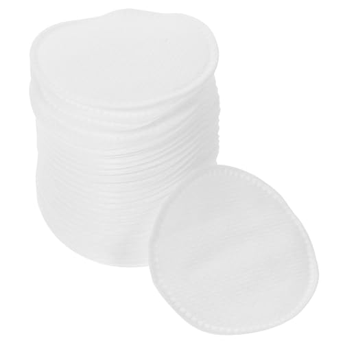 NOLITOY 60stücke Runde Make-up Entferner Wattepads Gesicht Reinigungspads Baumwolle Hautpflege Einmalgebrauch Sauber Waschen von NOLITOY