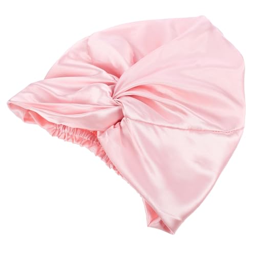 NOLITOY Schlafhaube Aus Imitationsseide Für Frauen Doppellagige Verstellbare Haube Zum Schlafen Baden Für Makeup Geeignet Für Locken Und Langes Haar Feminine Farbe von NOLITOY