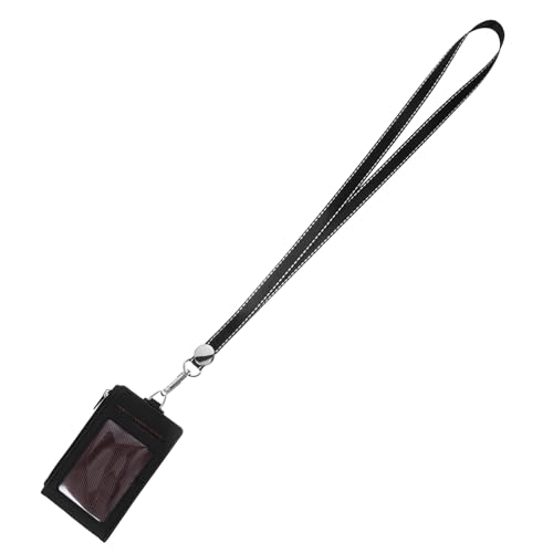 NOLITOY Schülerkartenhalter mit Kratzer Schutz Nackenabzeichen für Ausweise Kreditkarten und Langlebiges Material für Lehrer und Studenten von NOLITOY