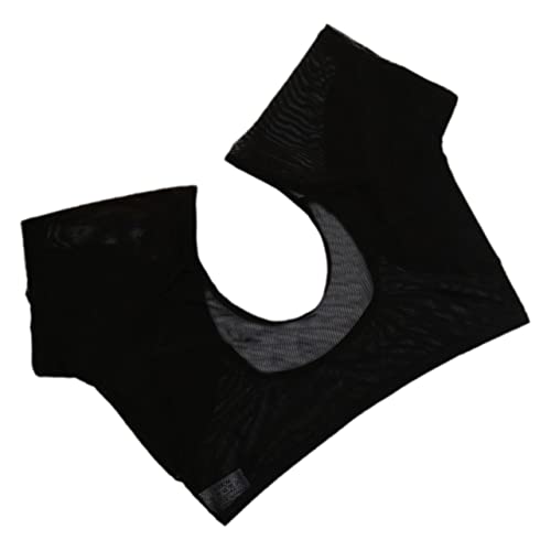 NOLITOY Schweißpads Unter Den Achseln Unterhemden Für Damen BHS Gerippte Tanktops Für Damen Körper Verbot BH Mit Niedrigem Rücken Pullover Hände Für Frauen Kontrolle änner Arm Nylon Black von NOLITOY