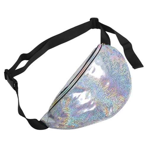 NOLITOY Sportliche Bauchtasche Damen PU Verstellbar Vielseitig Tragbar Outdoor Running Hüfttasche Reise Fitness Strand Shopping von NOLITOY