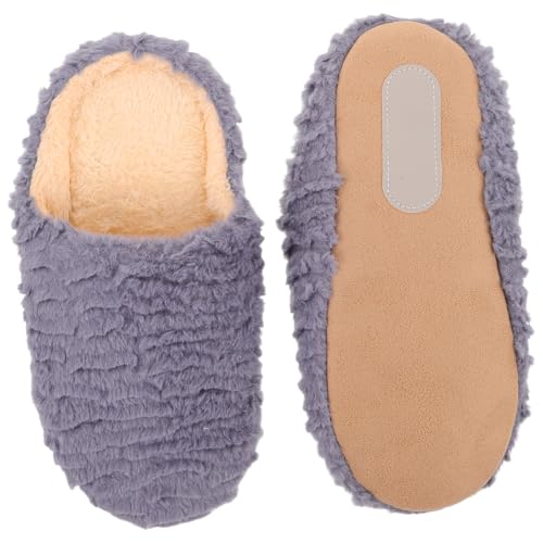 NOLITOY Unisex-hausschuhe Mit Weicher Sohle Für Damen Und Herren Rutschfeste Innenhausschuhe Für Erwachsene Leicht Und Warm Geeignet Für Holzfußböden Waschbare Gästehausschuhe von NOLITOY
