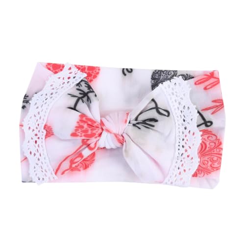 NOLITOY Haarband Mit Schleife Für Kleinkinder Breites Nylon-stirnband Für Mädchen Dehnbares Kopftuch Sanft Zur Babyhaut Als Weihnachtsdeko Für Babys von NOLITOY