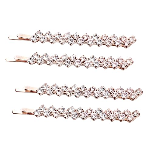 NOLITOY Strass Haarnadeln Frauen Bobby Haarnadel Mode Metall Spangen Für Hochzeit Party Tänze Verlobung Alltag Schmuck von NOLITOY
